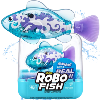 ROBOFISH ZURU - NIEBIESKA Z FIOLETOWYM OGONEM