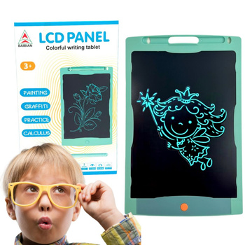 KOLOROWY TABLET DO PISANIA 10-CALI MIĘTOWY