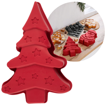 FORMA SILINKONOWA CHOINKA CZERWONA ERNESTO