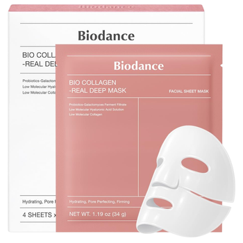 BIODANCE BIO COLLAGEN REAL DEEP MASK RÓŻOWA 1 SZT