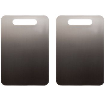 ZESTAW 2 DESEK DO KROJENIA 30x20,7cm SZARA ERNESTO