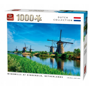 PUZZLE 1000EL WIATRAKI KING