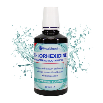 PŁYN DO PŁUKANIA UST CHLORHEXIDINE 400ML ANTIBACTERIAL MOUTHWASH PEPPERMINT