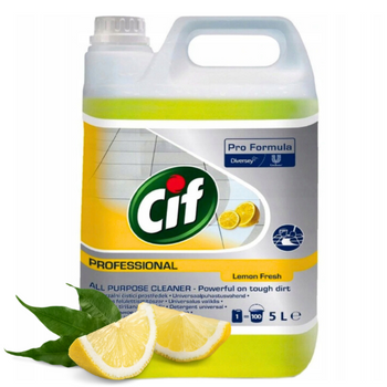 PŁYN CIF PROF 5L ALL PURPOSE CLEAN LEMO