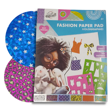 BLOK PAPIERU HOLO SZKICOWNIK NIEBIESKI