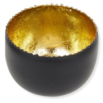 ŚWIECZNIK NA PODGRZEWACZE METALOWY ZŁOTY