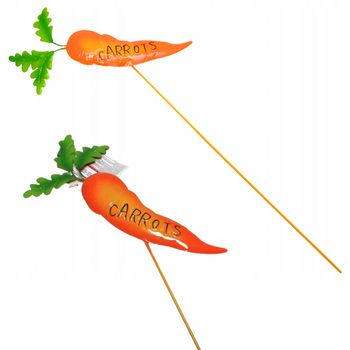 DEKORACJA OGRODOWA MARCHEWKA ZNACZNIK