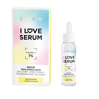 SORAYA I LOVE SERUM ROZŚWIETLAJĄCE Z WITAMINĄ C 1% 30 ML
