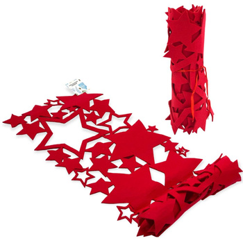 BIEŻNIK ŚWIĄTECZNY CZERWONY XFM534-3