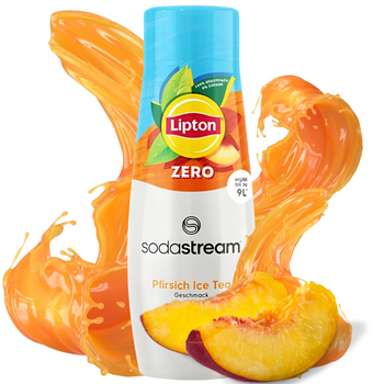 SYROP SODASTREAM 440ML LIPTON PEACH ICE TEA ZERO