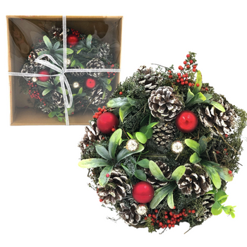 WIANEK ŚWIĄTECZNY 25CM TBWR536-7