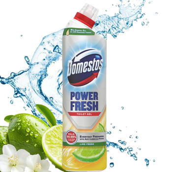 Domestos Toilet Cleaner Power Fresh Lime   750ML