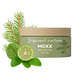 Mexx Inspired Nature  Body Butter 200ml GREEN