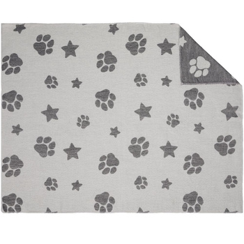 ZOOFARI KOC DLA ZWIERZĄT 80x100cm BEŻOWO-CZARNY W ŁATKI