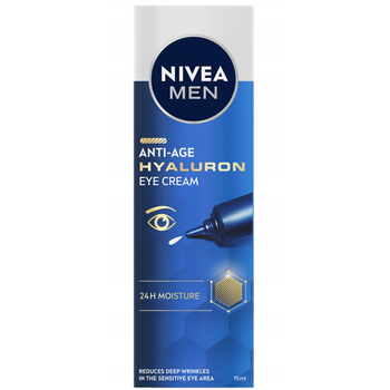 Nivea Eye Cream Anti-Age With Hyaluron For Men   15ml