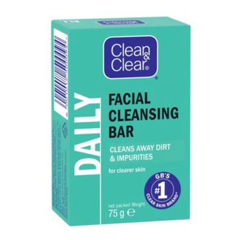 KOSTKA DO MYCIA CLEAN & CLEAR 75G FACIAL CLEANSING BAR