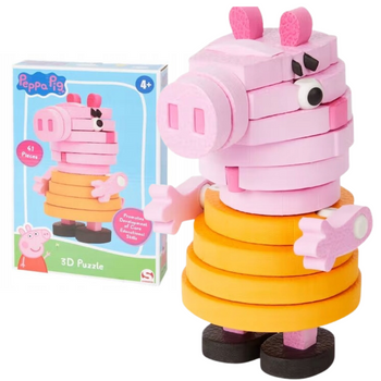 PUZZLE PIANKOWE PEPPA - MAMA