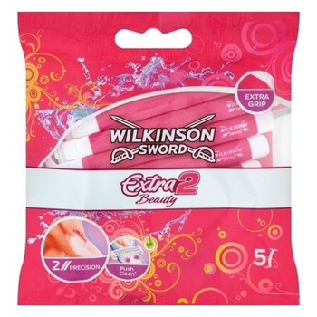 MASZYNKI DO GOLENIA WILKINSON SWORD EXTRA 2 BEAUTY DISPOSABLE RAZOR 5'S