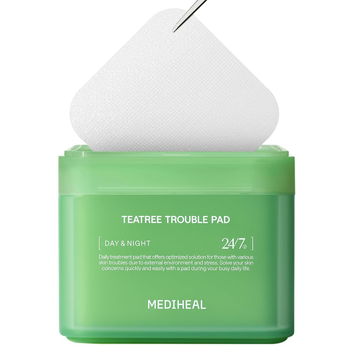 MEDIHEAL PŁATKI DO TWARZY 100SZT TEATREE TROUBLE PAD
