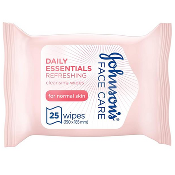 CHUSTECZKI DO DEMAKIJAŻU JOHNSONS MAKEUP WIPES EX SENS 25'S