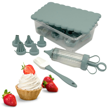 ZESTAW CUKIERNICZY 16EL. MPM BBAP-018 SZARY