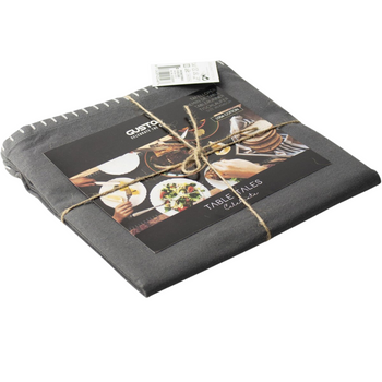 BIEŻNIK NA STÓŁ 40x140CM GUSTA SZARY BAWEŁNA