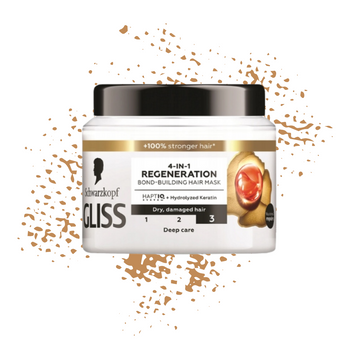 MASKA SCHWARZKOPF GLISS 400ML HAIR