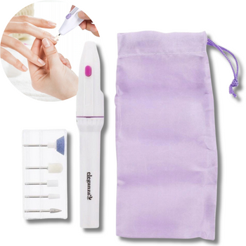 Frezarka do paznokci zestaw manicure pedicure 7 el elegance