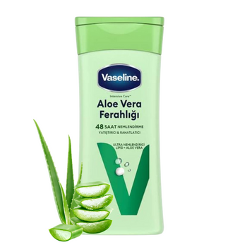 VASELINE 200ML BODY LOTION ALOE SOOTHE  BALSAM