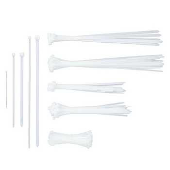 PARKSIDE OPASKI KABLOWE ZACISKOWE 251 SZTUK RÓŻNE ROZMIARY TRYTYTKI BIAŁE