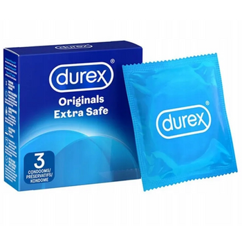 DUREX EXTRA SAFE 3'S PREZERWATYWY
