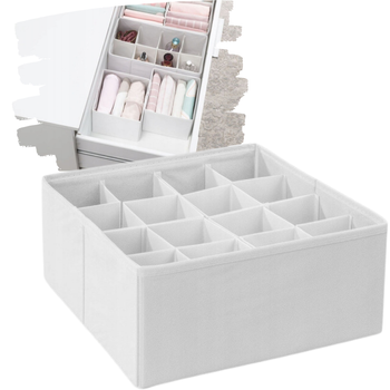 LIVARNO ORGANIZER TEKSTYLNY NA BIELIZNĘ 16 PRZEGRUDEK