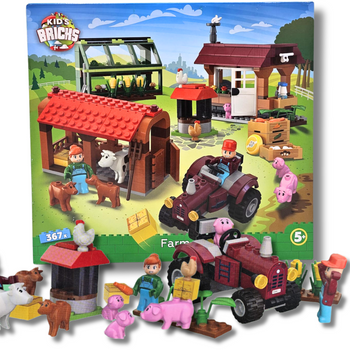 KLOCKI KID'S BRICKS FARMA 367 EL