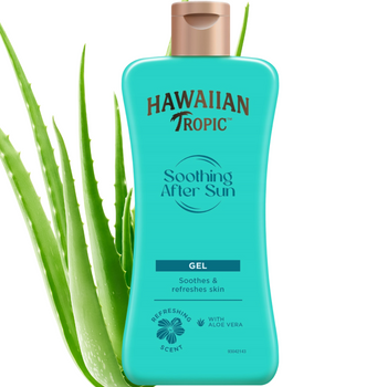 HAWAIAN TROPIC 200ML AFTER SUN GEL SOOTHING ALOE GEL