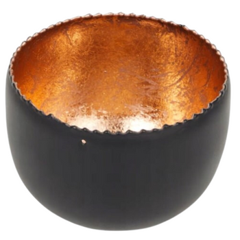 ŚWIECZNIK NA PODGRZEWACZE METALOWY MIEDZIANY