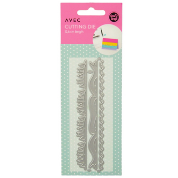 AVEC SZABLON DO WYCINANIA DECOUPAGE GIRLANDY