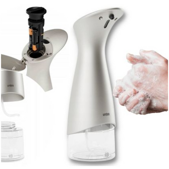 DOZOWNIK OTTO UMBRA Z PRZEZROCZYSTYM POJ.280ml - srebrny