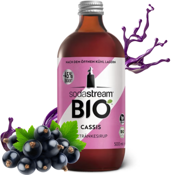 SYROP SODASTREAM BIO CASSIS 500ML PORZECZKA