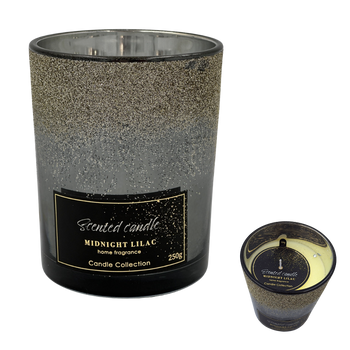 ŚWIECA BRĄZOWA GRAFITOWA MIDNIGHT LILAC