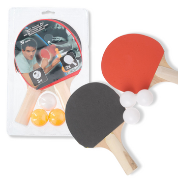 RAKIETKI DO PING PONGA 2 SZT + 3 PIŁECZKI