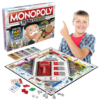 Monopoly Falszywe bilety  Gra planszowa dla rodziny wersja francuska