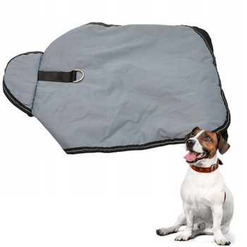 KAMIZELKA DLA PSA SZARA ROZMIAR X-SMALL