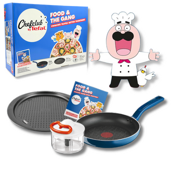 ZESTAW DO GOTOWANIA TEFAL CHEFCLUB FOOD&THE GANG