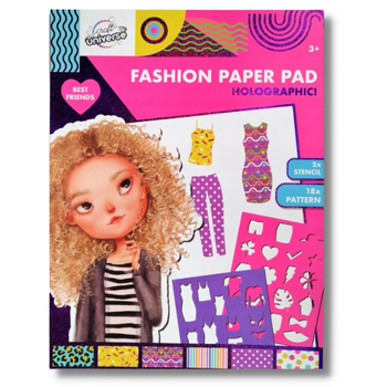 BLOK PAPIERU HOLO SZKICOWNIK RÓŻOWY