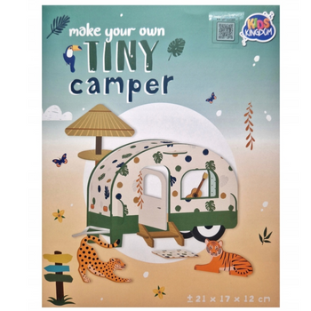 PUZZLE 3D KAMPER ZWIERZĘCY MODEL ZRÓB TO SAM DIY