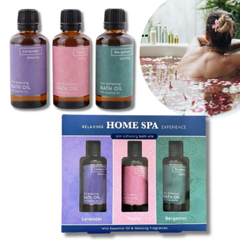 ZESTAW OLEJKÓW DO KĄPIELI HOME SPA