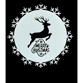 PODKŁADKA ŚWIĄTECZNA 2SZT. BIAŁA XFM534-19