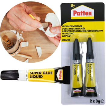 PATTEX SUPER GLUE ŻÓŁTO CZARNY