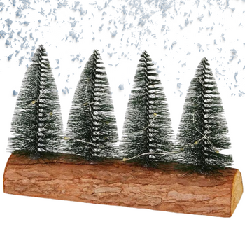 CHOINKI NA PIEŃKU ZIELONE 20 LAMPEK LED