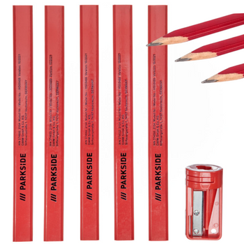 PARKSIDE 5SZT. OŁÓWKÓW STOLARSKICH Z TEMPERÓWKĄ